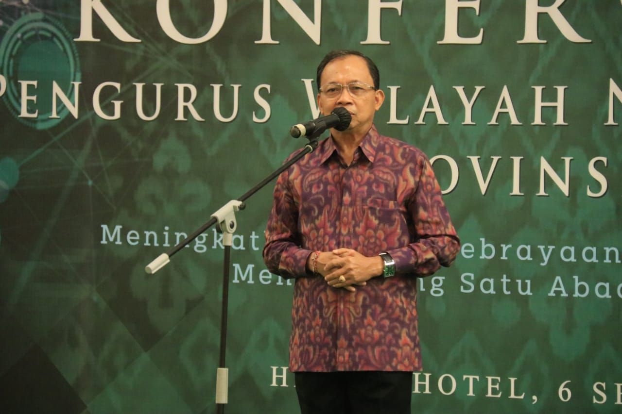 podiumnews.com-Gubernur Bali Ajak Warga Nahdliyin Bali Disiplin Protokol Kesehatan 